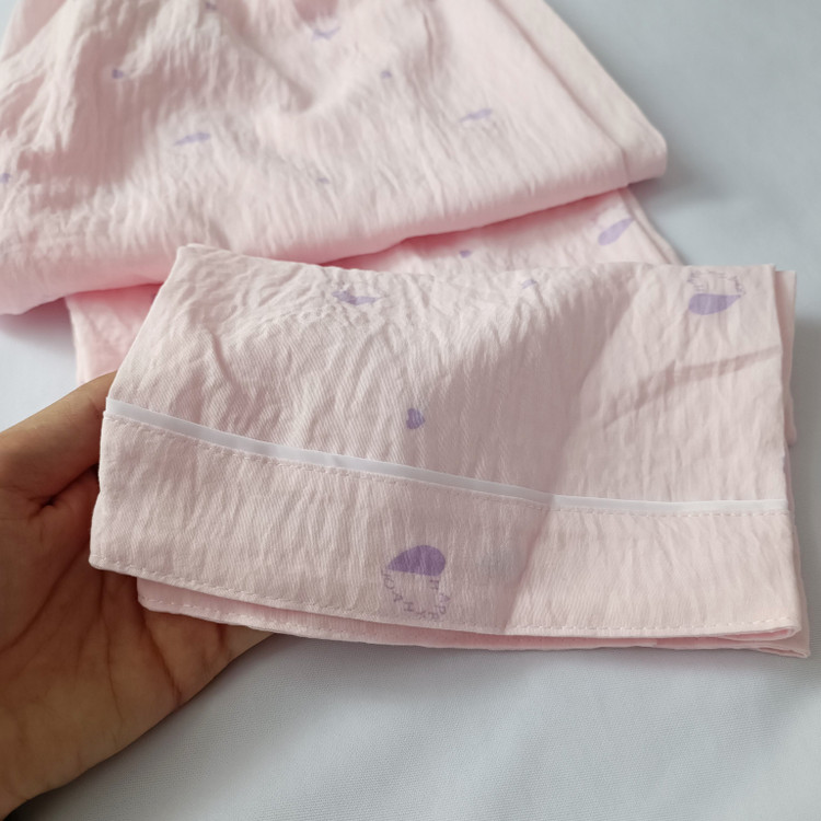 ست پیژامه دخترانه آستین بلندنخ پنبه کاپدار وارداتی طرح Pinky | سایز L